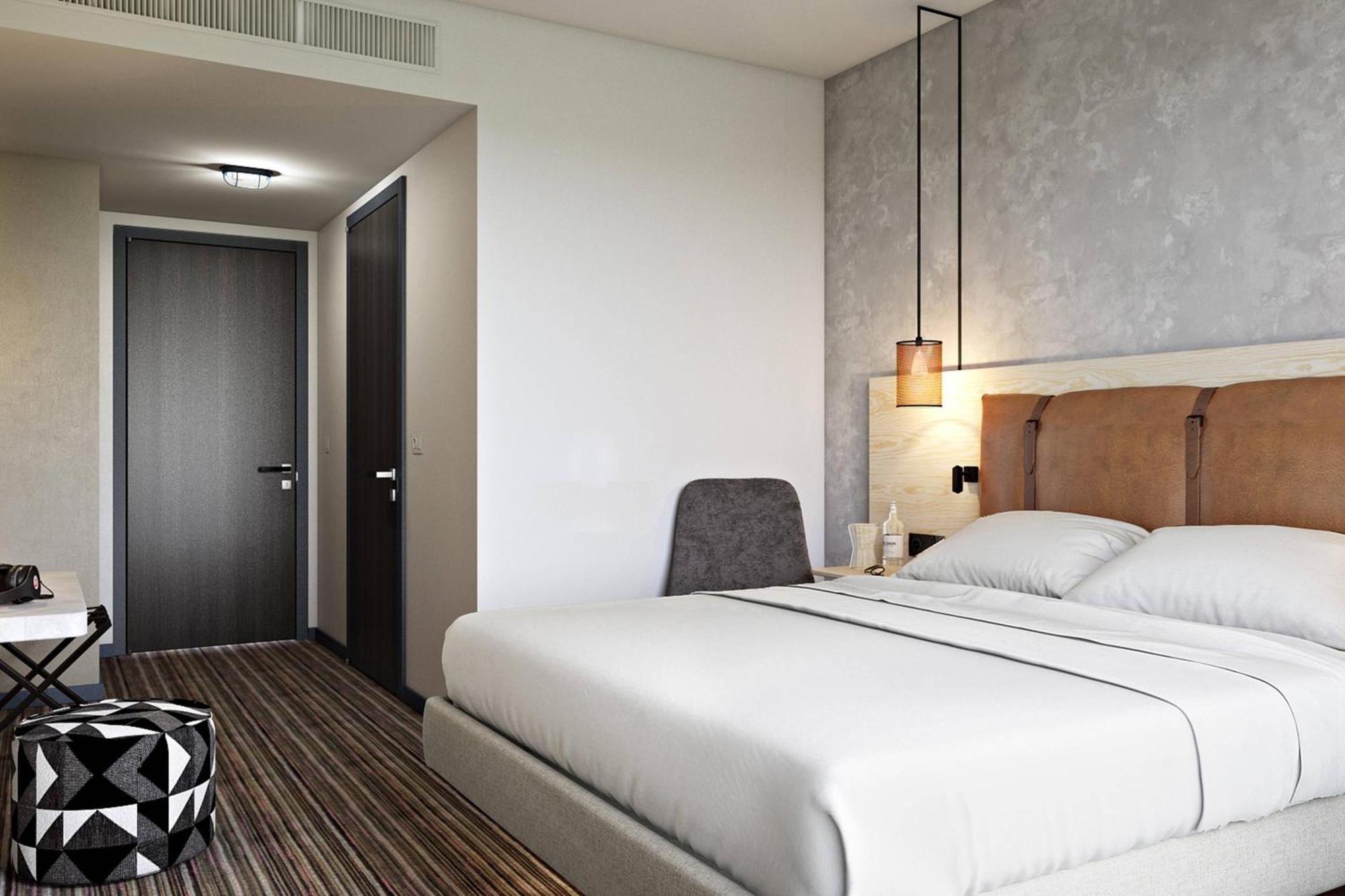Moxy Duesseldorf South Hotel Exterior photo